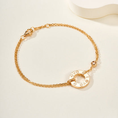[Noble Aura jewelry]LOVE BRACELET 2 DIAMOND