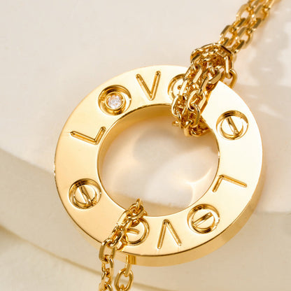 [Noble Aura jewelry]LOVE BRACELET 2 DIAMOND