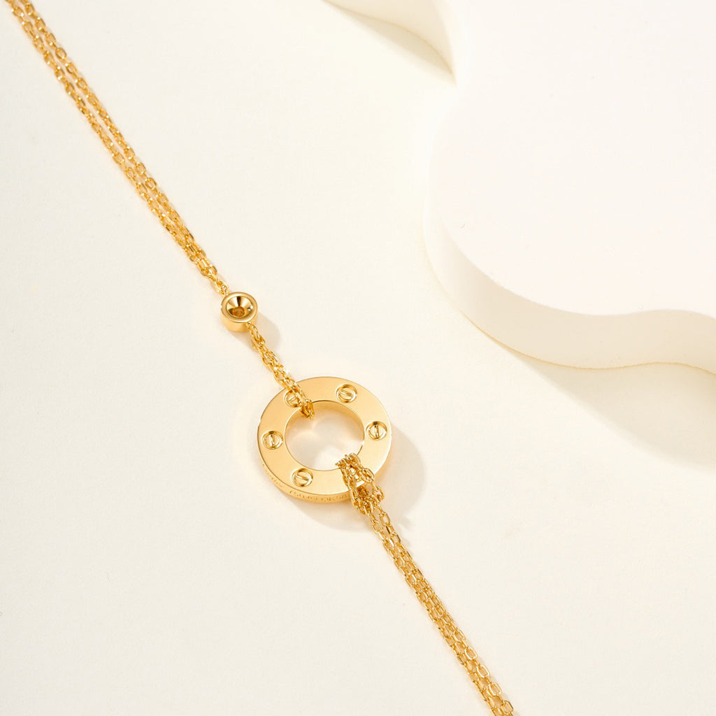 [Noble Aura jewelry]LOVE BRACELET 2 DIAMOND