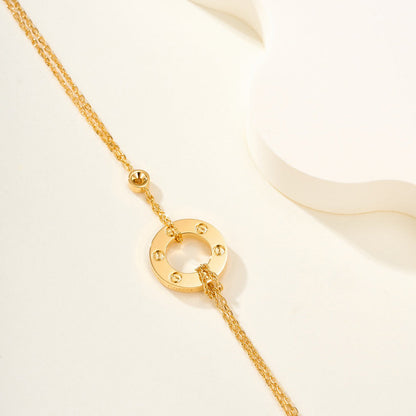[Noble Aura jewelry]LOVE BRACELET 2 DIAMOND