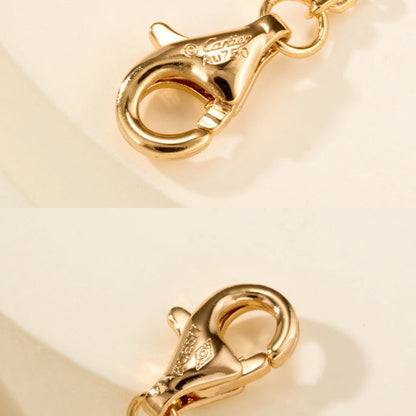 [Noble Aura jewelry]LOVE DOUBLE RING FULL DIAMOND BRACELET