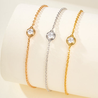 [Noble Aura jewelry]DAMOUR BRACELET 1 DIAMOND