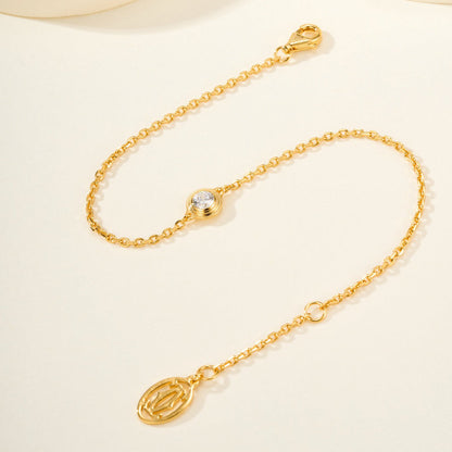 [Noble Aura jewelry]DAMOUR BRACELET 1 DIAMOND