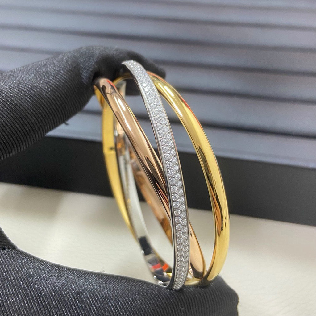 [Noble Aura jewelry]TRINITY 2.8MM SMALL BRACELET