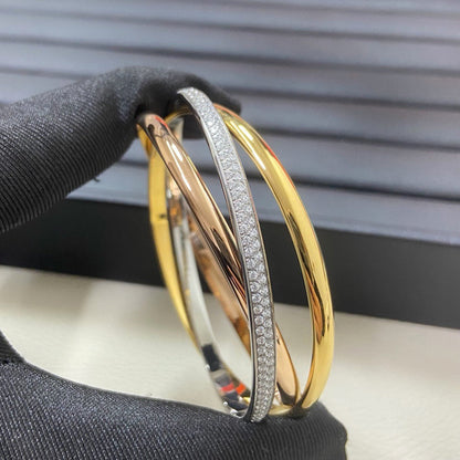 [Noble Aura jewelry]TRINITY 2.8MM SMALL BRACELET