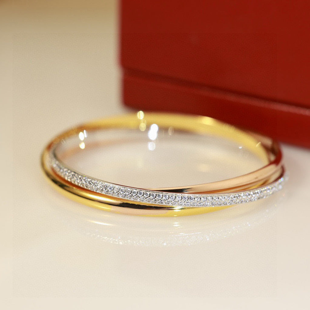 [Noble Aura jewelry]TRINITY 2.8MM SMALL BRACELET