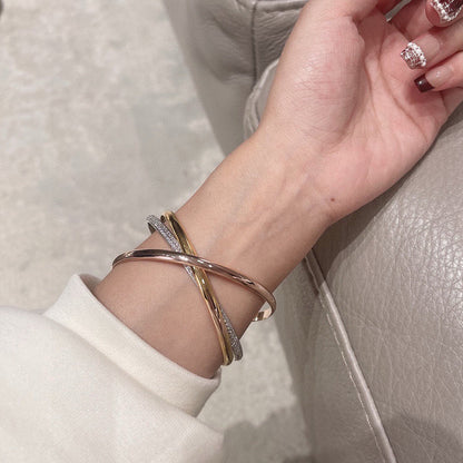 [Noble Aura jewelry]TRINITY 2.8MM SMALL BRACELET