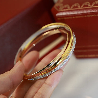 [Noble Aura jewelry]TRINITY 2.8MM SMALL BRACELET