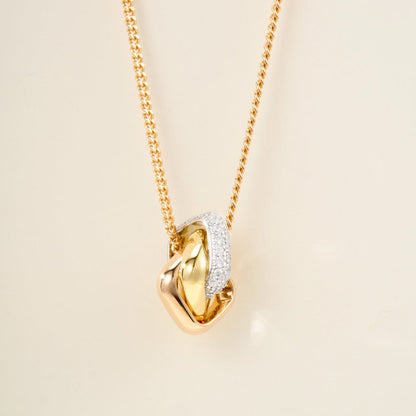 [Noble Aura jewelry]TRINITY CUSHION NECKLACE COLLECTION