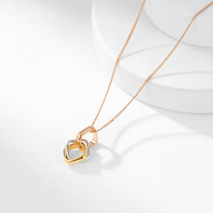 [Noble Aura jewelry]TRINITY CUSHION NECKLACE COLLECTION