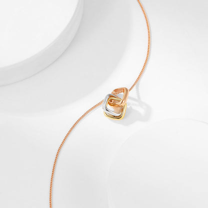 [Noble Aura jewelry]TRINITY CUSHION NECKLACE COLLECTION