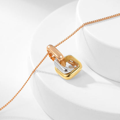 [Noble Aura jewelry]TRINITY CUSHION NECKLACE COLLECTION