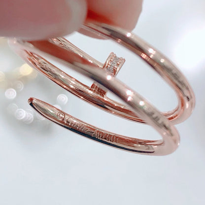 [Noble Aura jewelry]JUSTE RING 4.8MM FULL DIAMOND