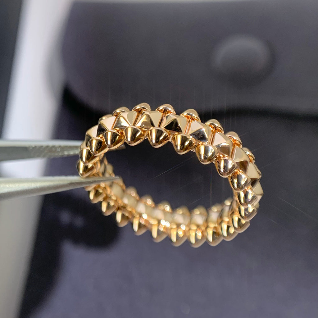 [Noble Aura jewelry]CLASH 6.4MM SMALL RING