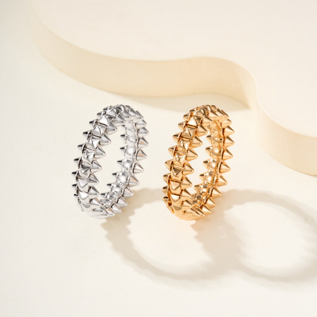 [Noble Aura jewelry]CLASH 6.4MM SMALL RING