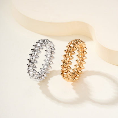 [Noble Aura jewelry]CLASH 6.4MM SMALL RING
