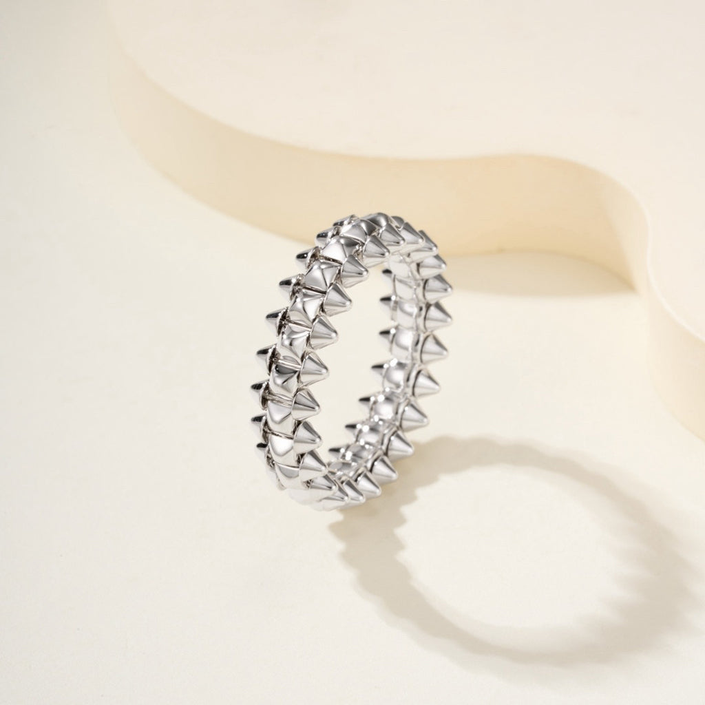 [Noble Aura jewelry]CLASH 6.4MM SMALL RING