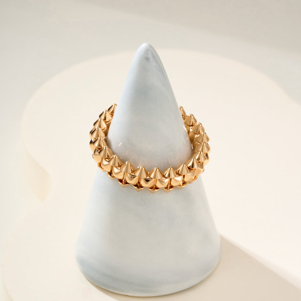 [Noble Aura jewelry]CLASH 6.4MM SMALL RING