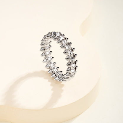 [Noble Aura jewelry]CLASH 6.4MM SMALL RING