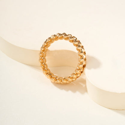 [Noble Aura jewelry]CLASH 6.4MM SMALL RING