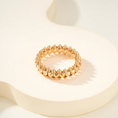 [Noble Aura jewelry]CLASH 6.4MM SMALL RING