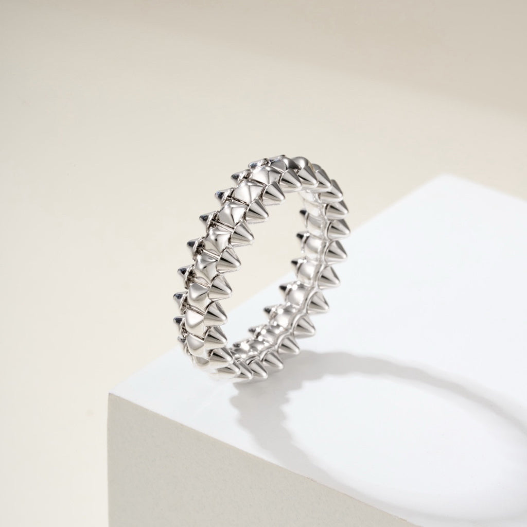 [Noble Aura jewelry]CLASH 6.4MM SMALL RING