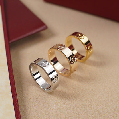 [Noble Aura jewelry]LOVE RING 5.5MM NO DIAMOND