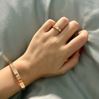 [Noble Aura jewelry]LOVE RING 3.6 MM NO DIAMOND