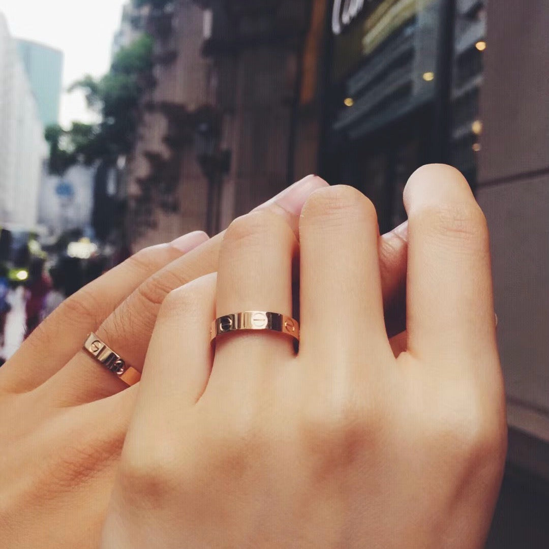 [Noble Aura jewelry]LOVE RING 3.6 MM NO DIAMOND