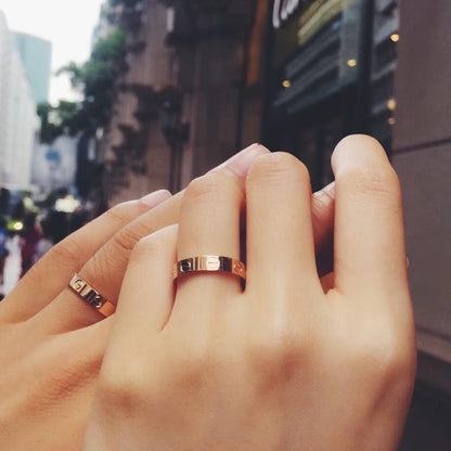 [Noble Aura jewelry]LOVE RING 3.6 MM NO DIAMOND