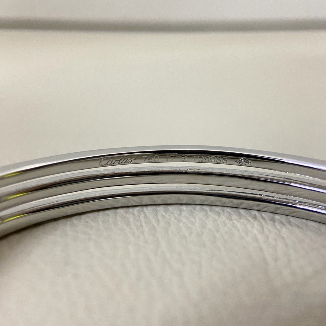 [Noble Aura jewelry]ETINCELLE HALF-PAVED DIAMOND BRACELET