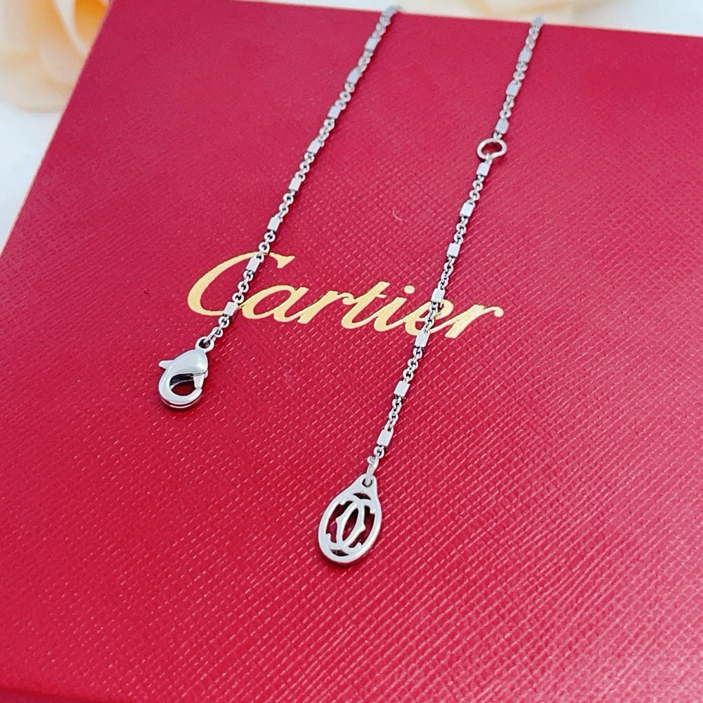 [Noble Aura jewelry]PANTHERE FULL DIAMOND NECKLACE