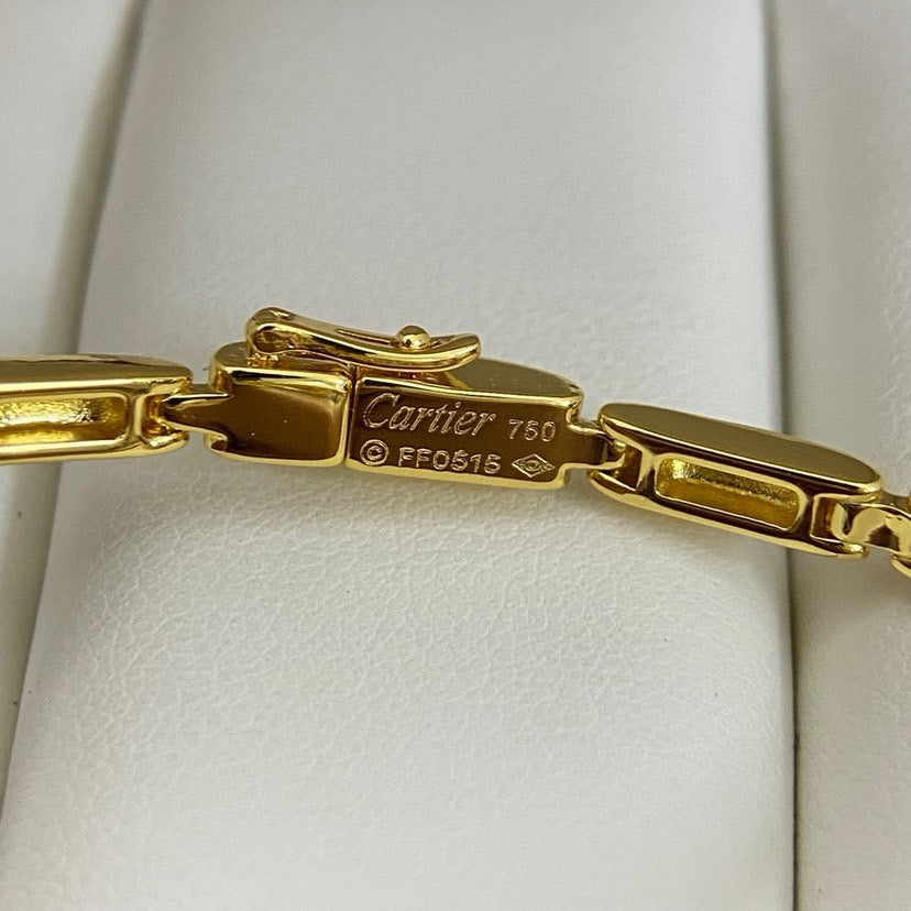 [Noble Aura jewelry]PANTHERE HALF DIAMOND ON CHAIN BRACELET