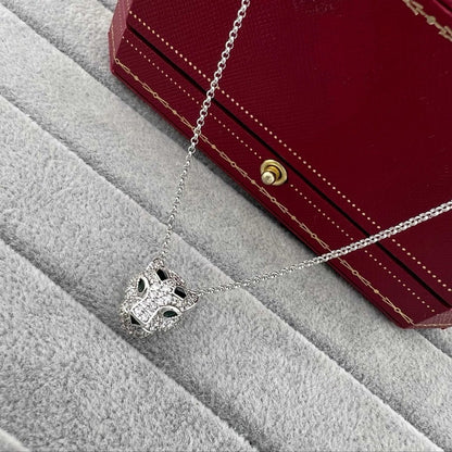 [Noble Aura jewelry]PANTHERE FULL DIAMOND NECKLACE