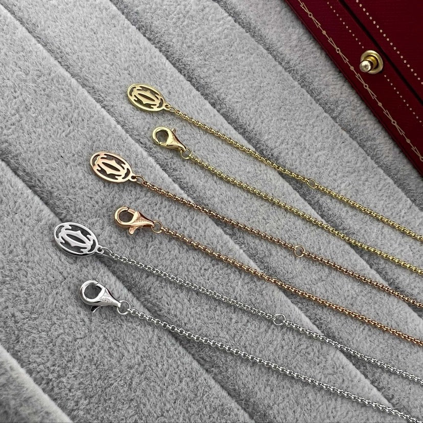 [Noble Aura jewelry]PANTHERE FULL DIAMOND NECKLACE