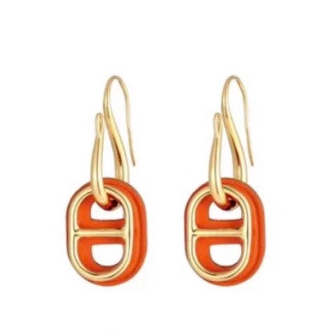 [Noble Aura jewelry]HM O'MAILLON GOLD EARRINGS
