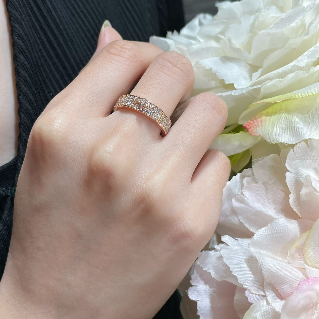 [Noble Aura jewelry]KELLY PINK GOLD DIAMOND RING