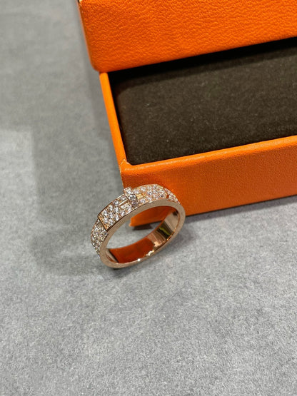 [Noble Aura jewelry]KELLY PINK GOLD DIAMOND RING