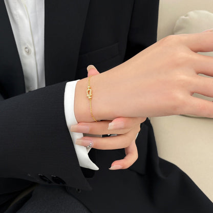 [Noble Aura jewelry]FORCE 10 SMALL CHAIN BRACELET