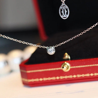 [Noble Aura jewelry]DAMOUR DIAMOND NECKLACE