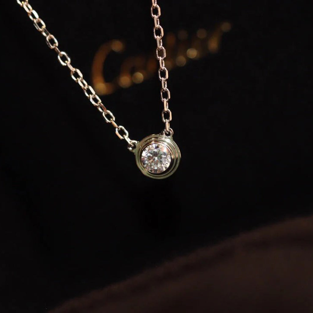 [Noble Aura jewelry]DAMOUR DIAMOND NECKLACE
