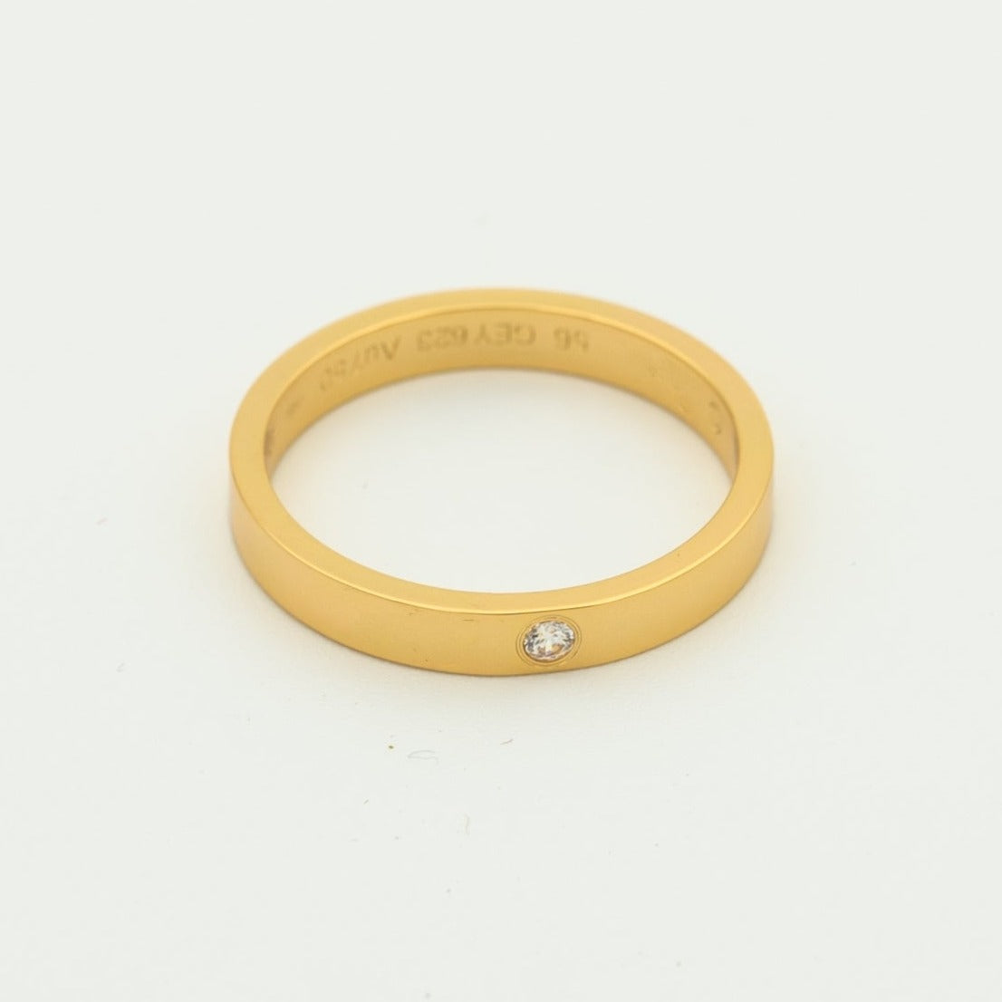 [Noble Aura jewelry]LOVE RING 4MM 1 DIAMOND