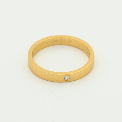 [Noble Aura jewelry]LOVE RING 4MM 1 DIAMOND