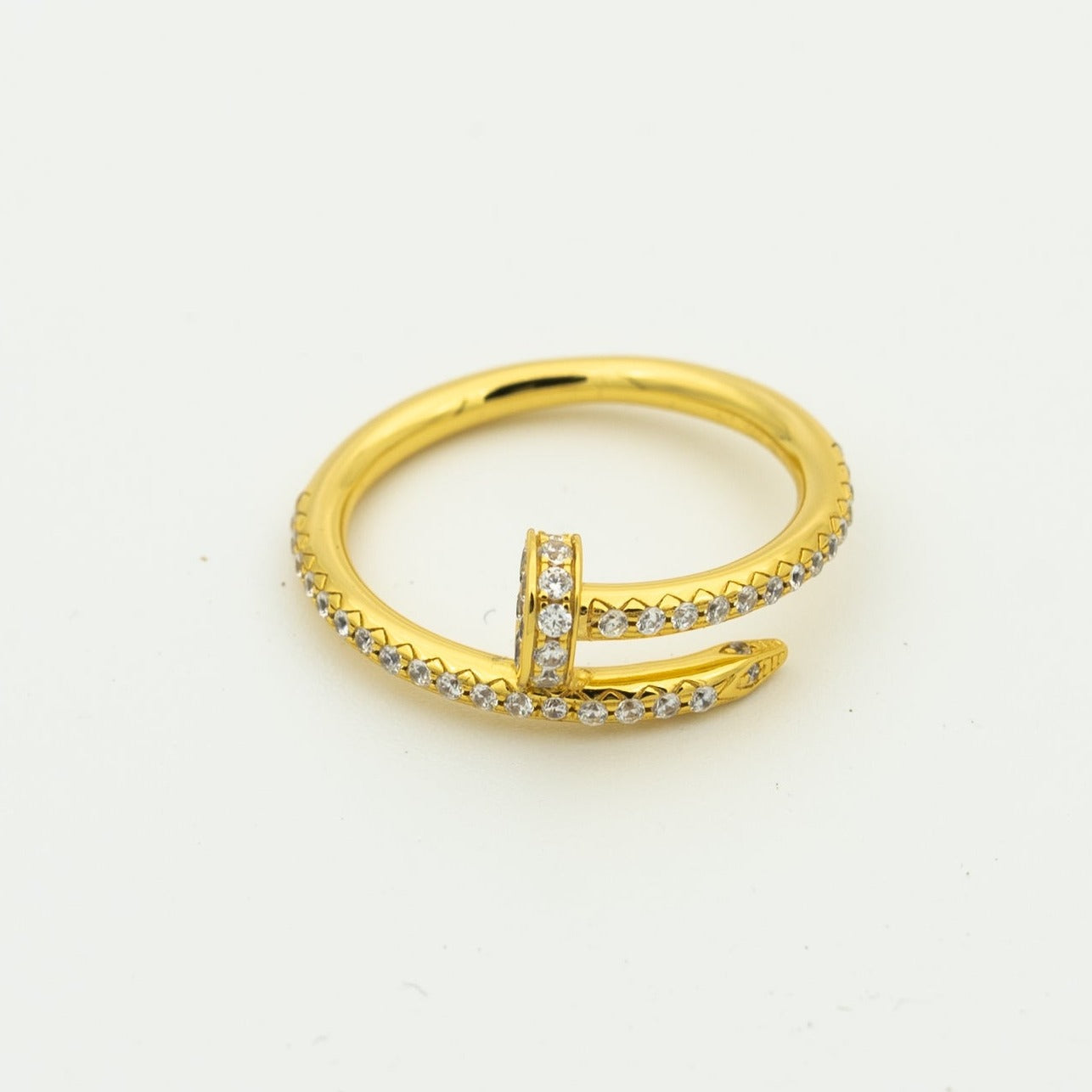 [Noble Aura jewelry]JUSTE RING 1.8MM GOLD DIAMONDS