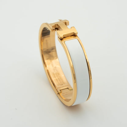 [Noble Aura jewelry]H WHITE BRACELET