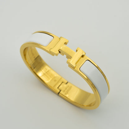 [Noble Aura jewelry]H WHITE BRACELET