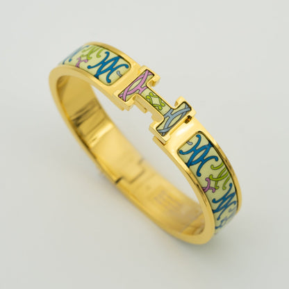 [Noble Aura jewelry]H BRACELET BEIGE MULTICOLOR