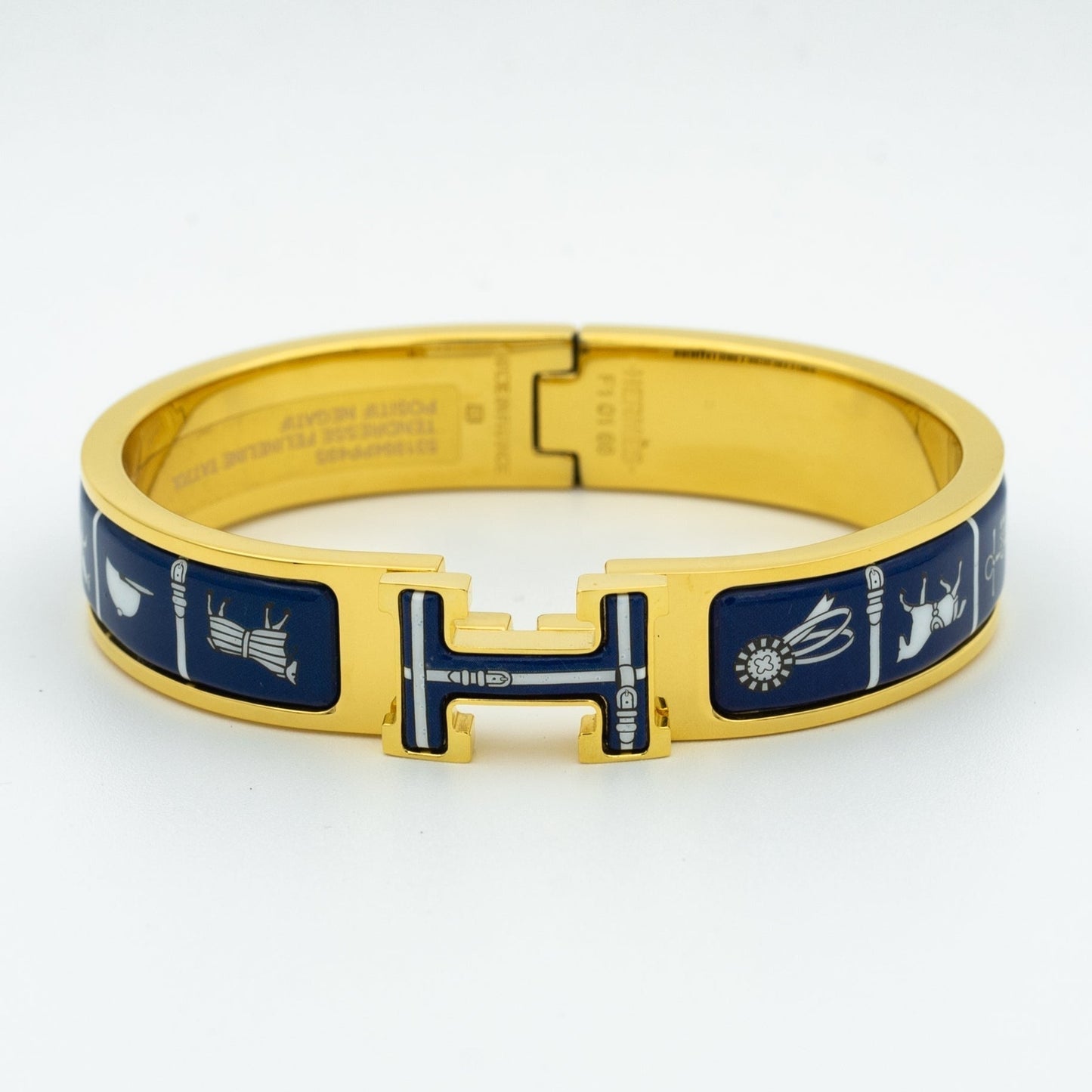 [Noble Aura jewelry]H BRACELET BLUE CERAMIC