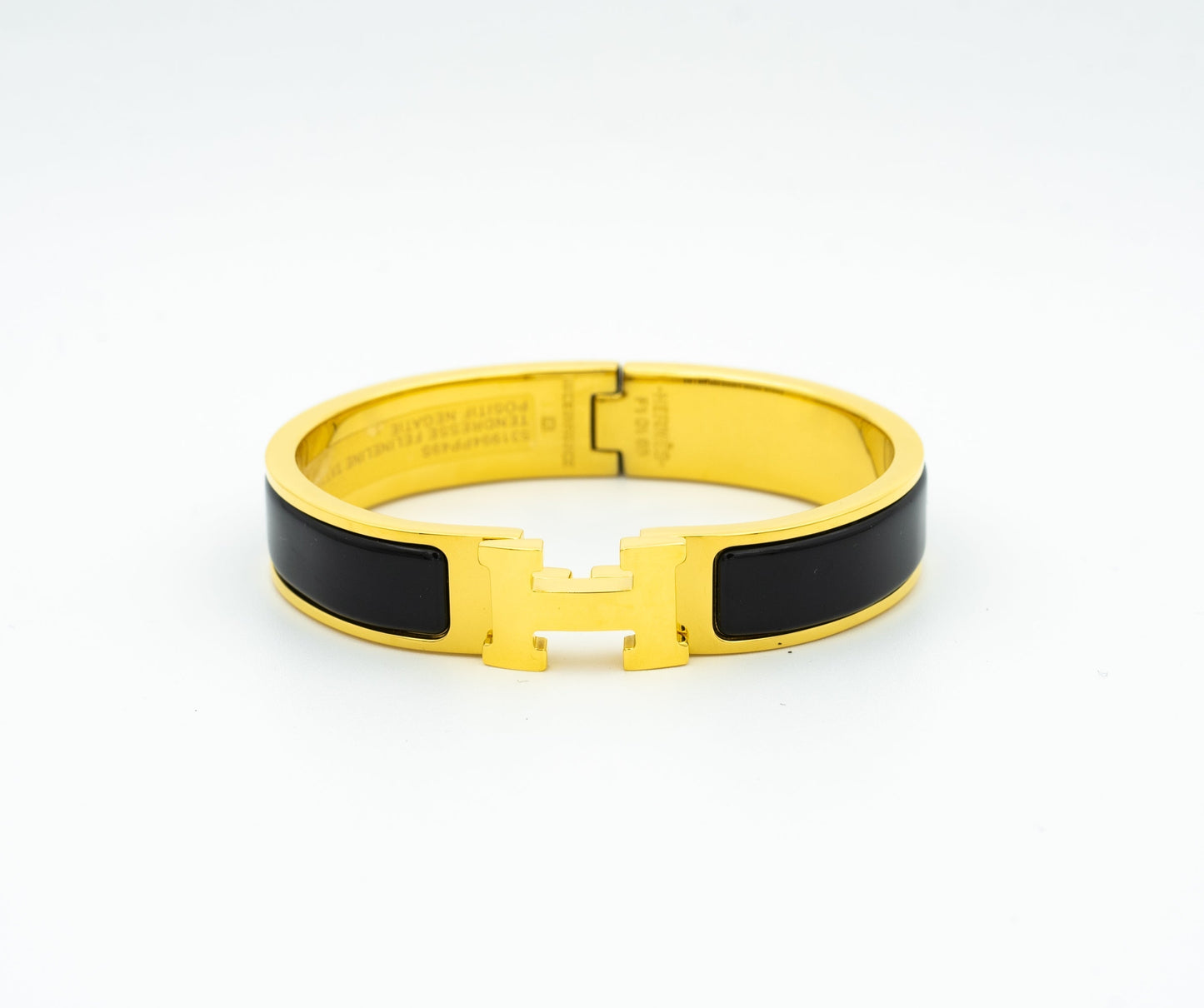 [Noble Aura jewelry]H BLACK BRACELET