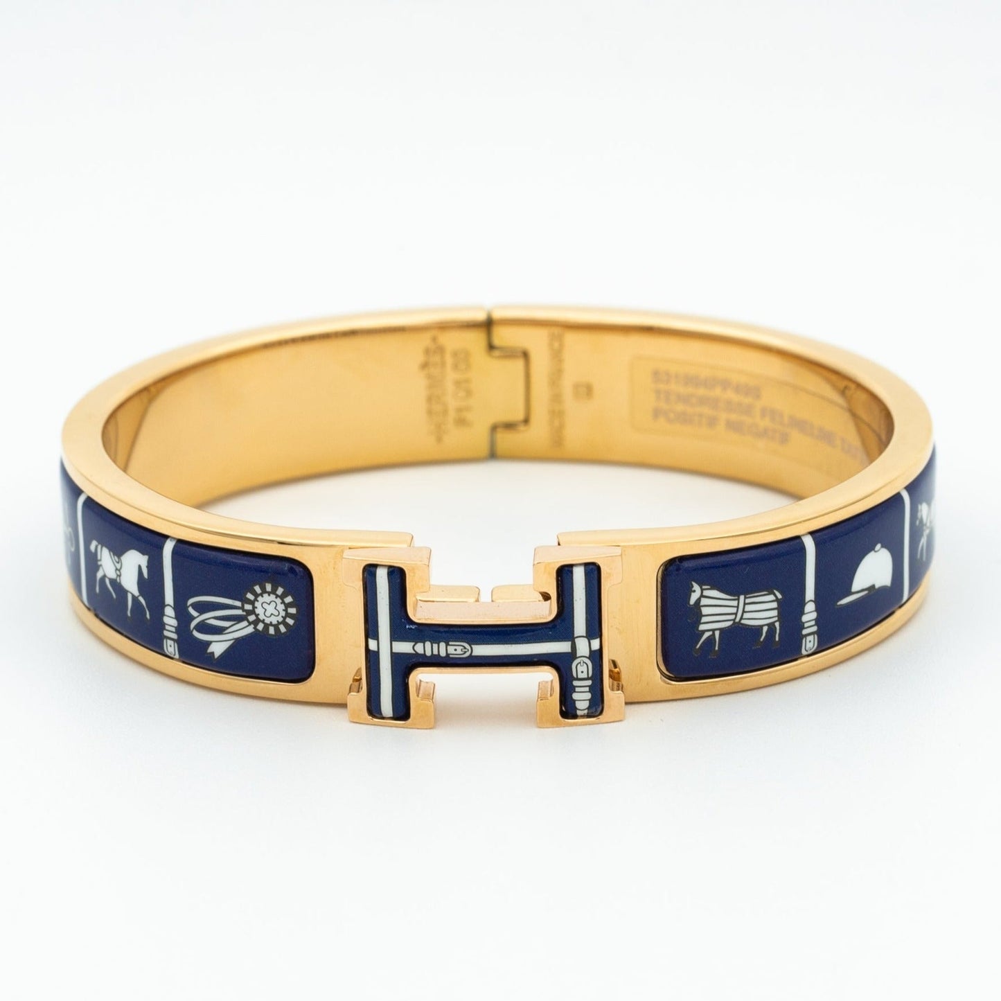[Noble Aura jewelry]H BRACELET BLUE CERAMIC